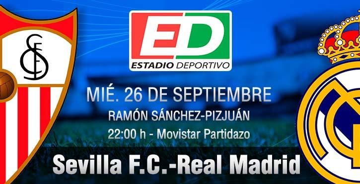 Sevilla F.C.-Real Madrid: Con el Sánchez-Pizjuán de gran aliado