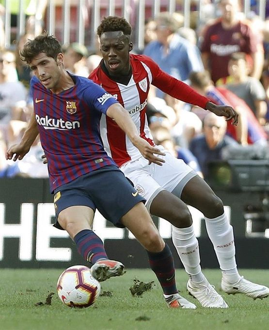 Sergi Roberto será baja ante el Tottenham por una lesión muscular