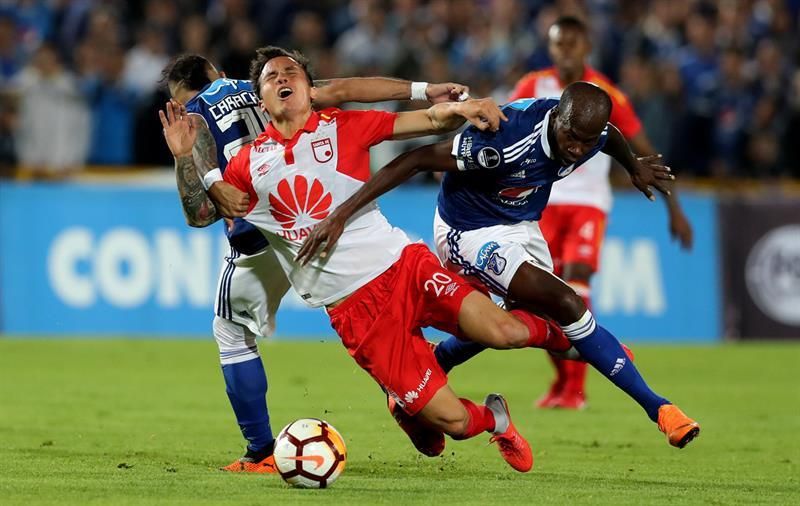 0-0. Santa Fe se impone por penaltis en el clásico bogotano y avanza a cuartos