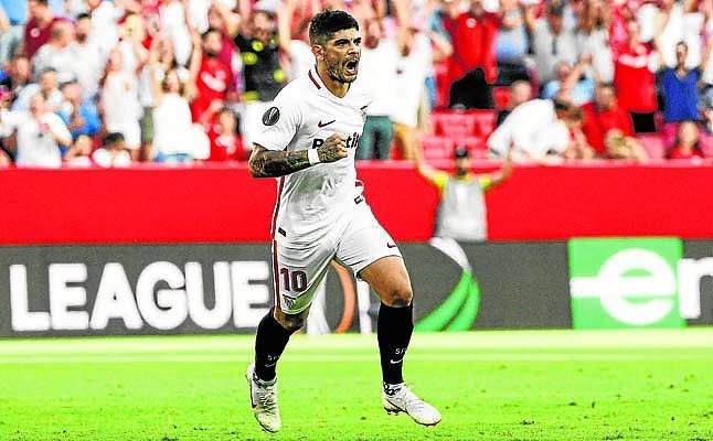 Banega, el jugador más en forma de la Europa League