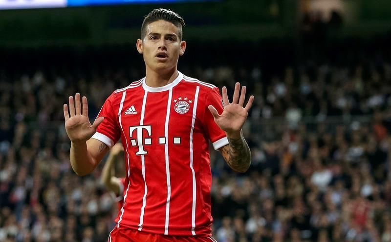 James sufrió un ataque de ira y quiere irse del Bayern, según Bild