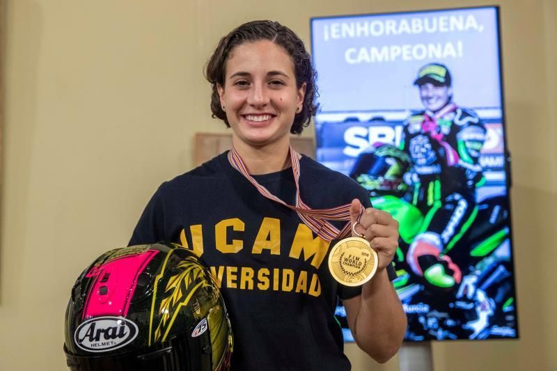 Ana Carrasco dice que "no es necesario que haya un Mundial femenino" de motos