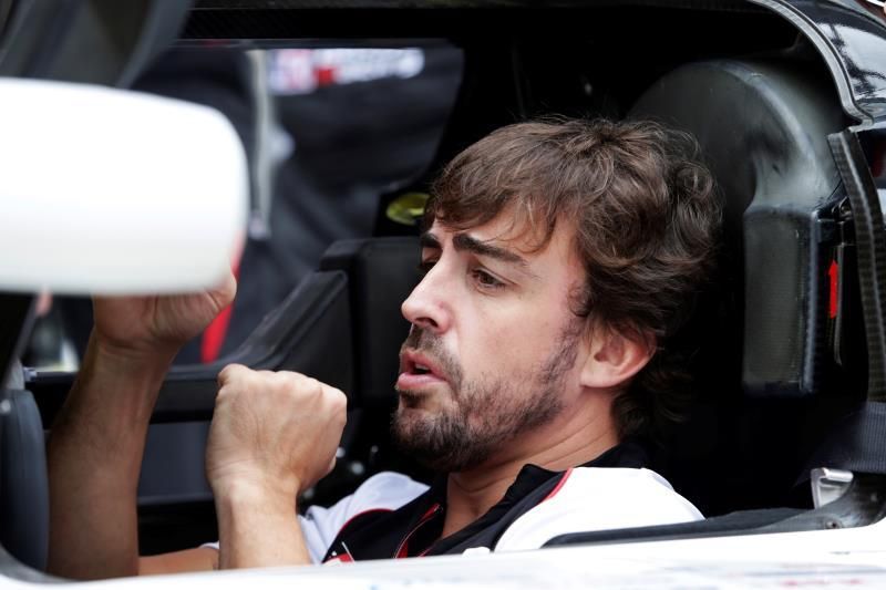 Alonso: No soy más feliz aquí, pero lucho por triunfos, 'poles' y el Mundial