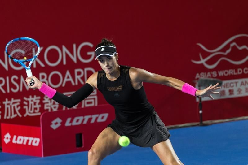 Muguruza, Yastrenska y Zhang, a semifinales; duelo Svitolina-Wang, aplazado