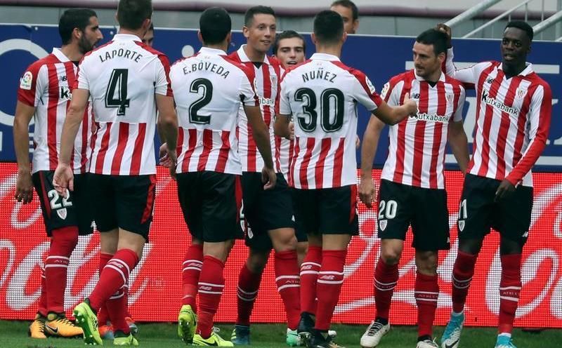 El Athletic ganó en tres de sus cuatro visitas ligueras a Ipurua