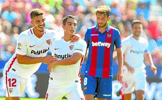 Sólo el Barça marca más que el Sevilla