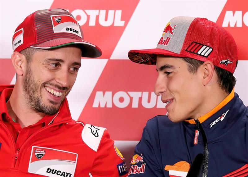 Márquez asegura no estar nervioso, aunque intentará conseguir el título en Japón