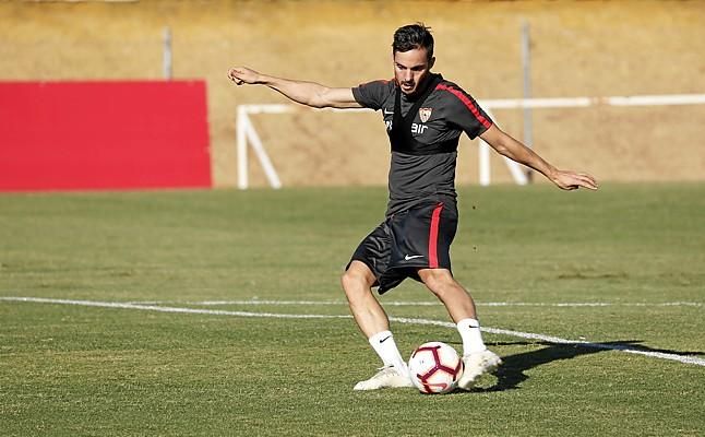 Sarabia: "Me siento muy bien en este Sevilla"