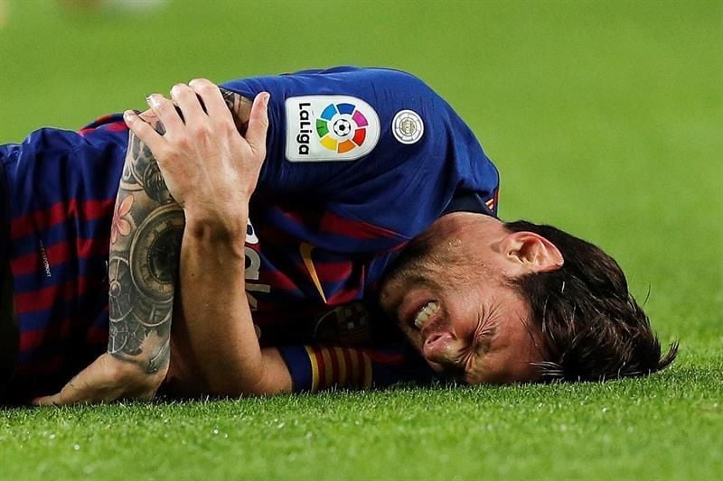 Messi "no precisa cirugía si tiene fractura de la cabeza del radio tipo II"