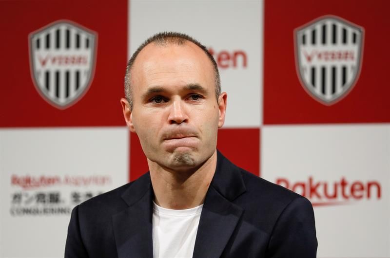 Iniesta afirma que aún está "adaptándose" a su etapa en Japón