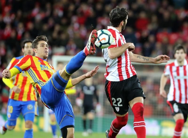 El Valencia empató en su última visita a Bilbao, donde no gana desde 2012