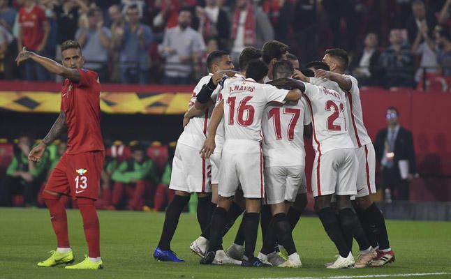 6-0: El Sevilla se da un festín y recupera gente para la causa