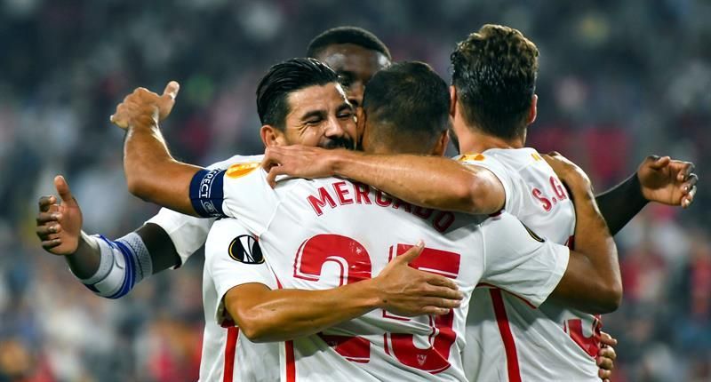 6-0. El Sevilla cumple el trámite con goleada ante el débil Akhisar