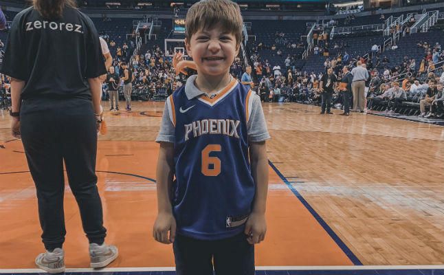 El peor cumpleaños de Teddy se convierte en el mejor gracias a los Phoenix Suns
