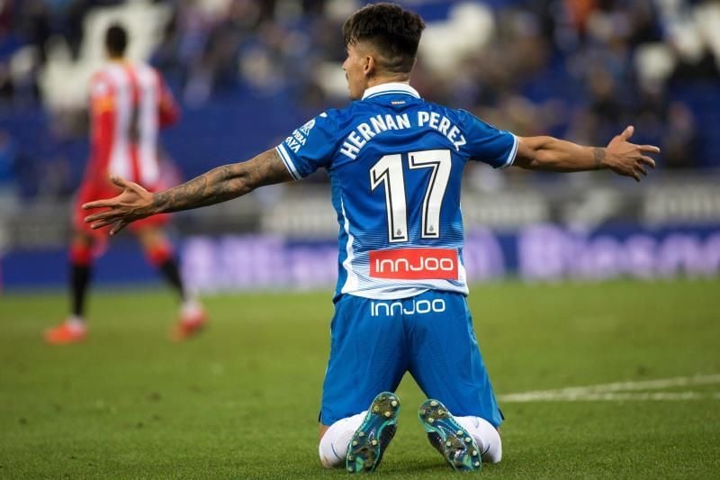 Hernán Pérez sufre una lesión en la musculatura isquiotibial