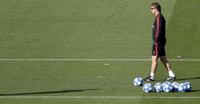 Lopetegui dirigió el entrenamiento previo a la Copa del Rey a la espera de noticias