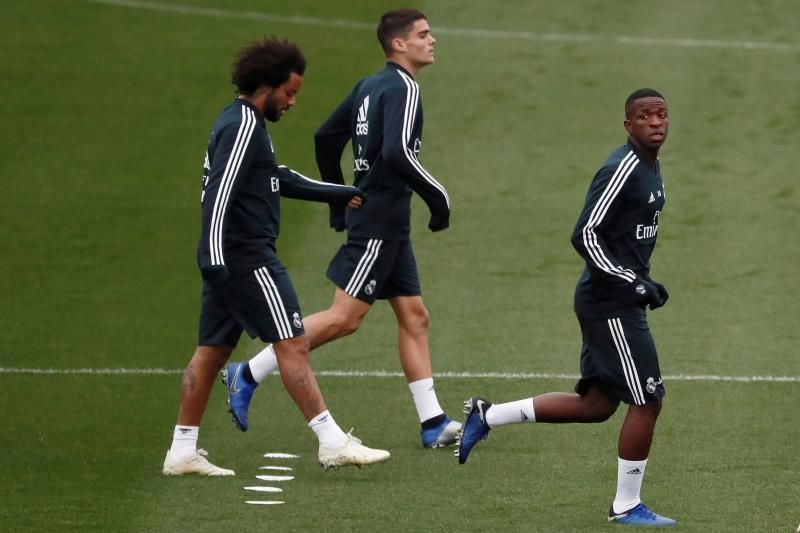 El Real Madrid prepara su estreno en Copa pendiente de Varane y Marcelo
