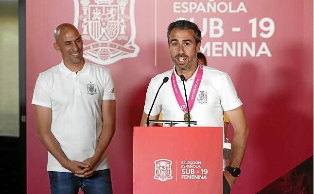 Jorge Vilda en el programa de mentores para entrenadores de fútbol femenino