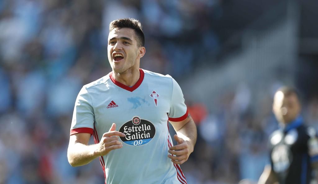 Maxi Gómez apura para llegar ante el Betis