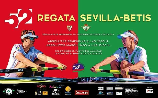 Las féminas protagonizan el cartel de la 52ª Regata Sevilla-Betis