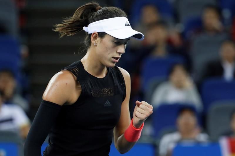 Garbiñe Muguruza avanza a las semifinales del WTA Elite Trophy en China