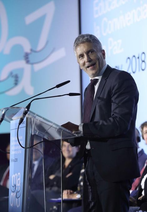 Grande Marlaska inaugura el Foro Mundial que trata la violencia en el deporte