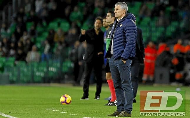Setién: "Puedo hacer cosas, pero no convertirme en futbolista para hacer lo que veo"