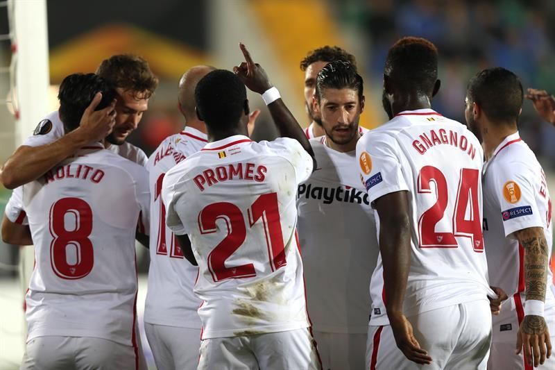 2-3. El Sevilla sufre para ganar con gol de penalti tras pésima segunda mitad