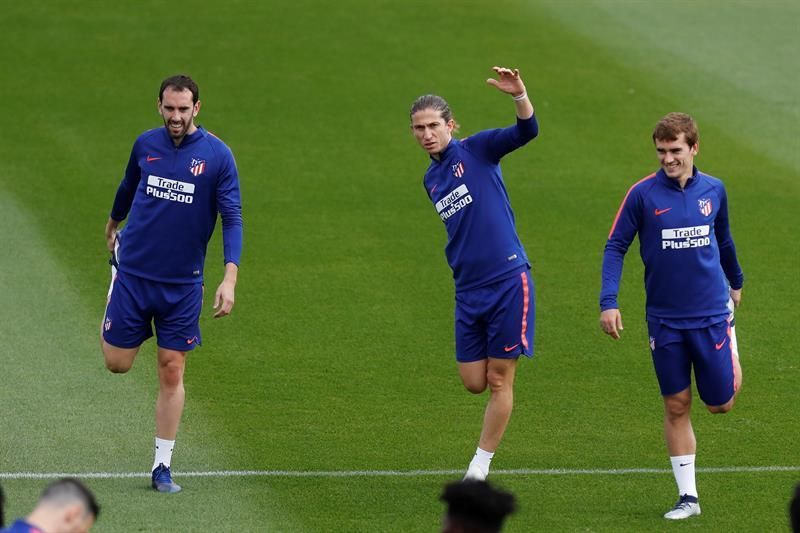 Godín confirma que está recuperado y espera jugar contra el Athletic