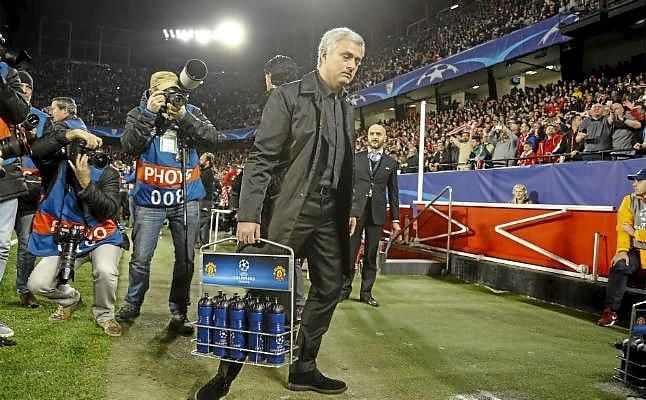 Mourinho provoca a la afición de la Juventus tras el triunfo del Manchester United