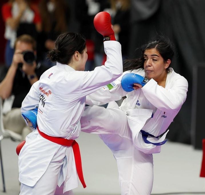 El equipo femenino español de kumite aspira al bronce