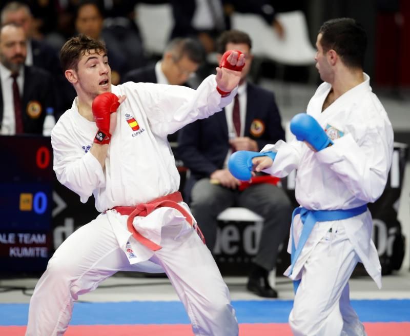 El equipo masculino español de kumite cae ante el de Azerbaiyán