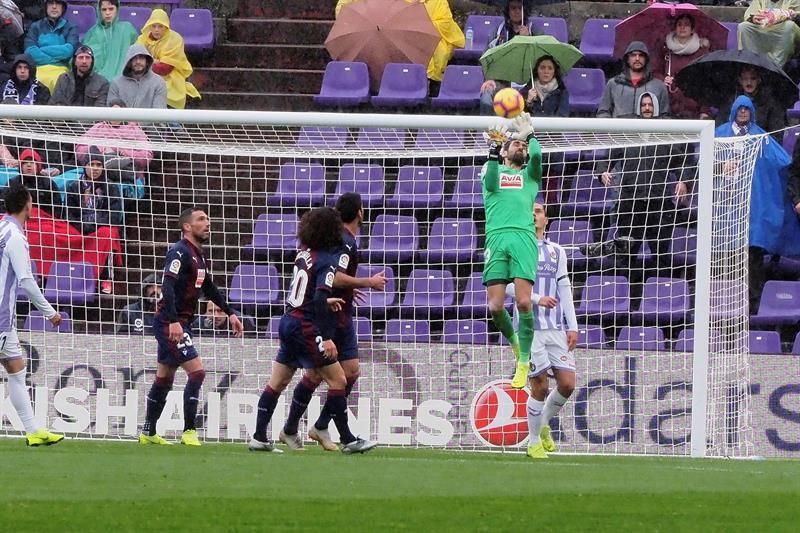 0-0. Valladolid y Eibar empatan en juego y resultado