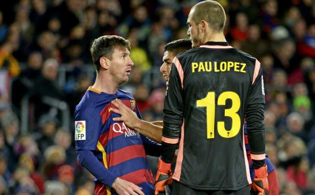 Pau y Messi, el reencuentro