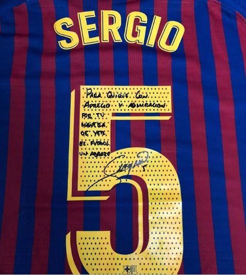 La dedicatoria de Busquets a Setién: "Aprecio y admiración"