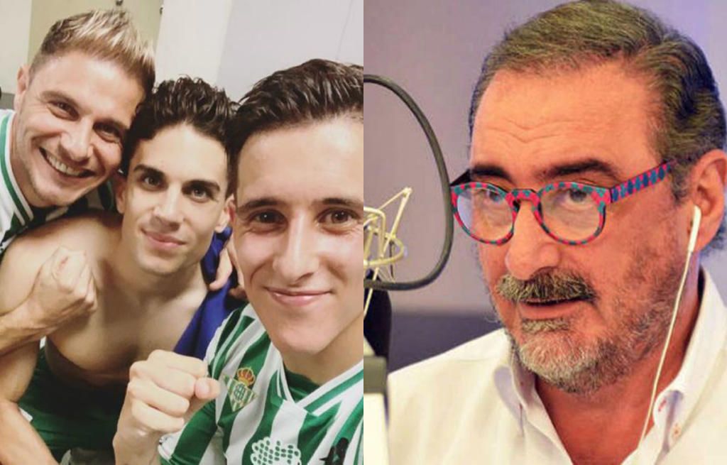 Joaquín, con Carlos Herrera: "Fue un espectáculo ver al Betis"