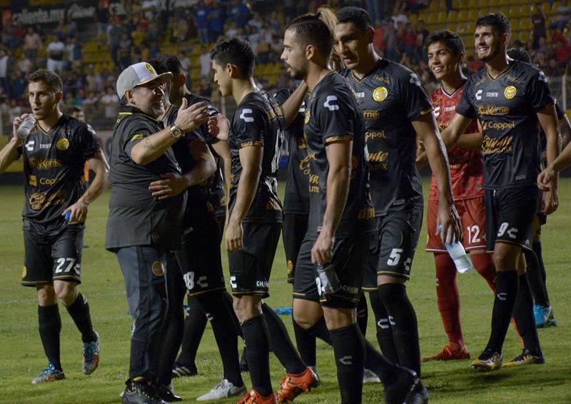 Maradona y sus Dorados debutan con Zacatecas en liguilla final por el ascenso