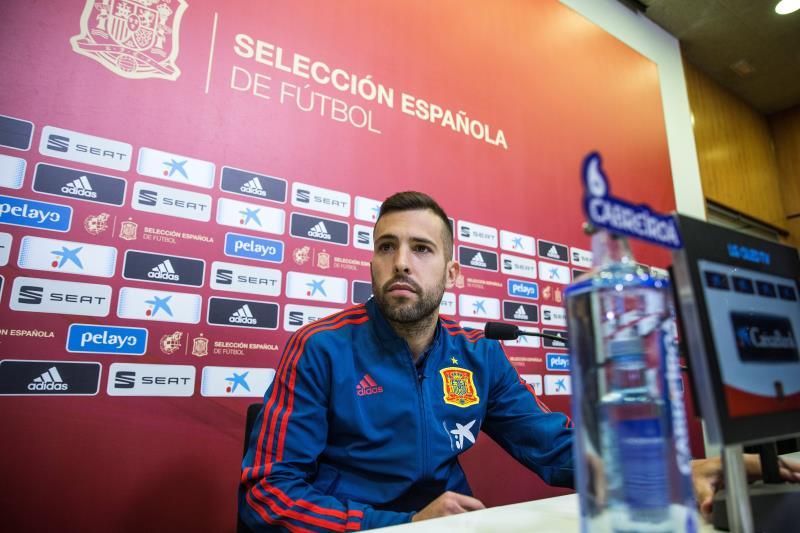 Jordi Alba: "No me arrepiento de nada"