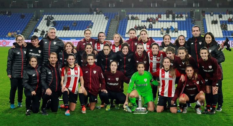 0-1. El Athletic aprovecha un error de Malena para revalidar el Teresa Herrera