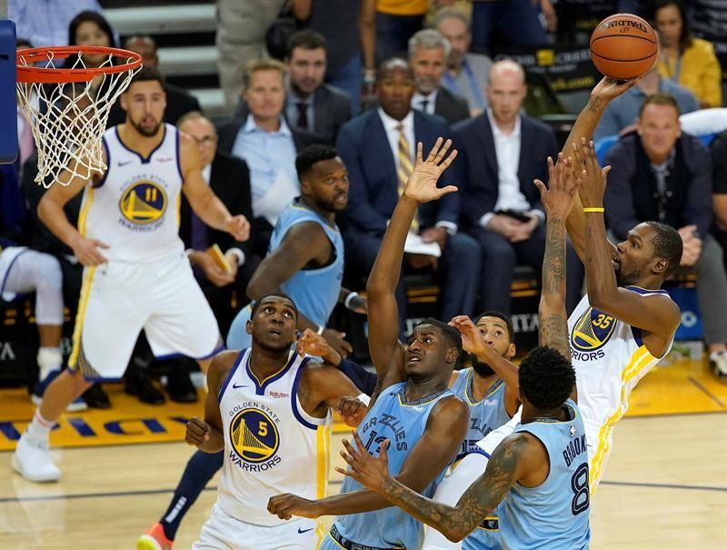 110-103. Durant y Warriors reivindican condición de líderes y superan crisis