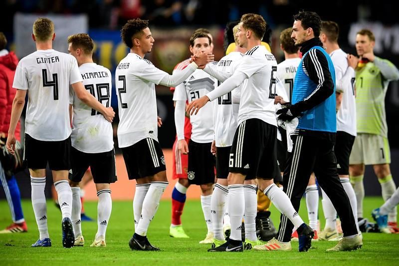3-0. Alemania muestra síntomas de recuperación y golea a Rusia