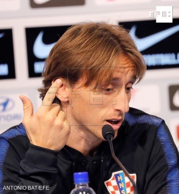Modric: "Volví muy pronto del Mundial"