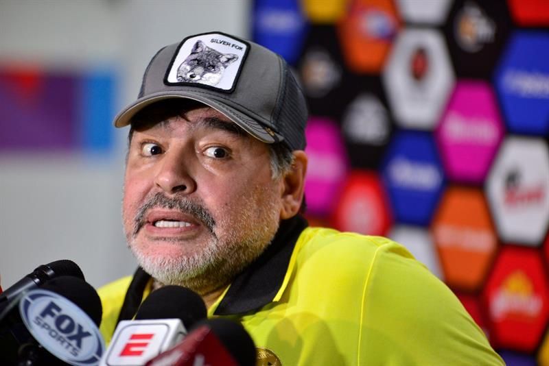 Suspenden a Maradona y se pierde la vuelta de cuartos de final con Dorados