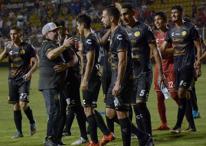 Entre Dorados, el equipo de Maradona, y Juárez el historial es parejo
