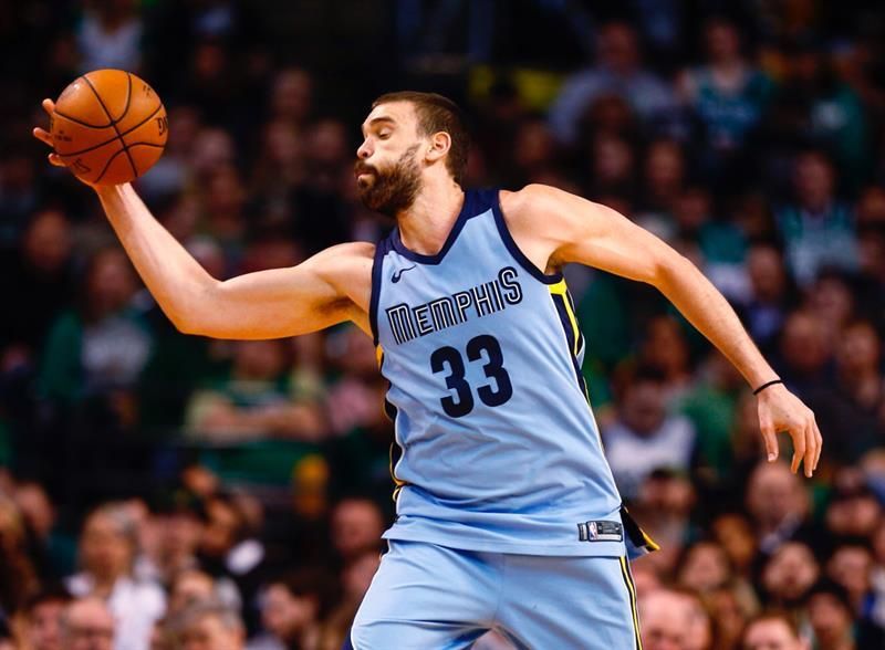 87-100. Marc Gasol arrolla con un doble-doble y los Grizzlies vuelven a ganar
