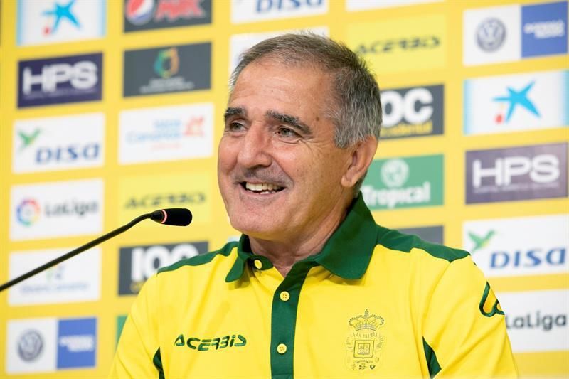 Herrera necesita "tiempo" para que Las Palmas tenga "un equipo reconocible"