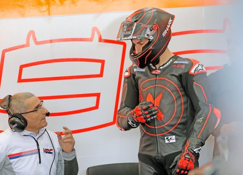 Viñales, el más rápido en Cheste en el estreno de Lorenzo con Honda