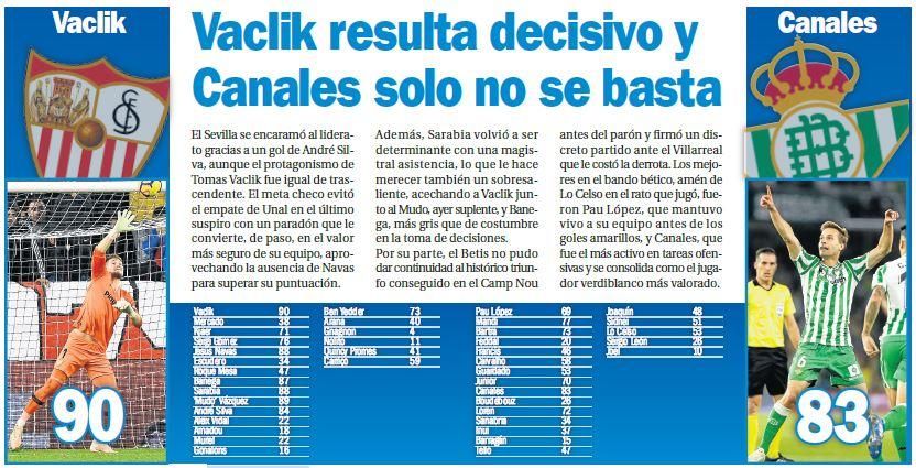 Vaclik resulta decisivo y Canales solo no se basta