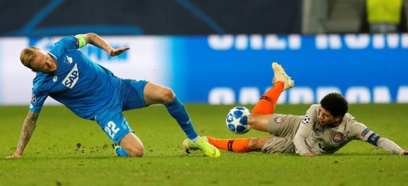 2-3: Taison mantiene vivo al Shakhtar y adiós con honor del Hoffenheim