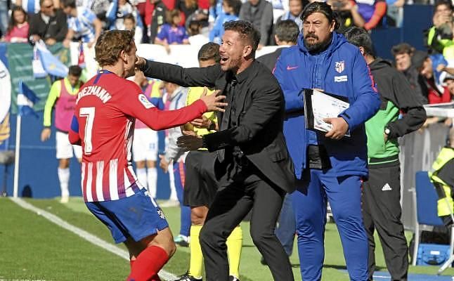 Simeone: "Griezmann ha sido el jugador más importante de 2018"